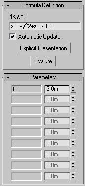 Formula Rollout & parameters